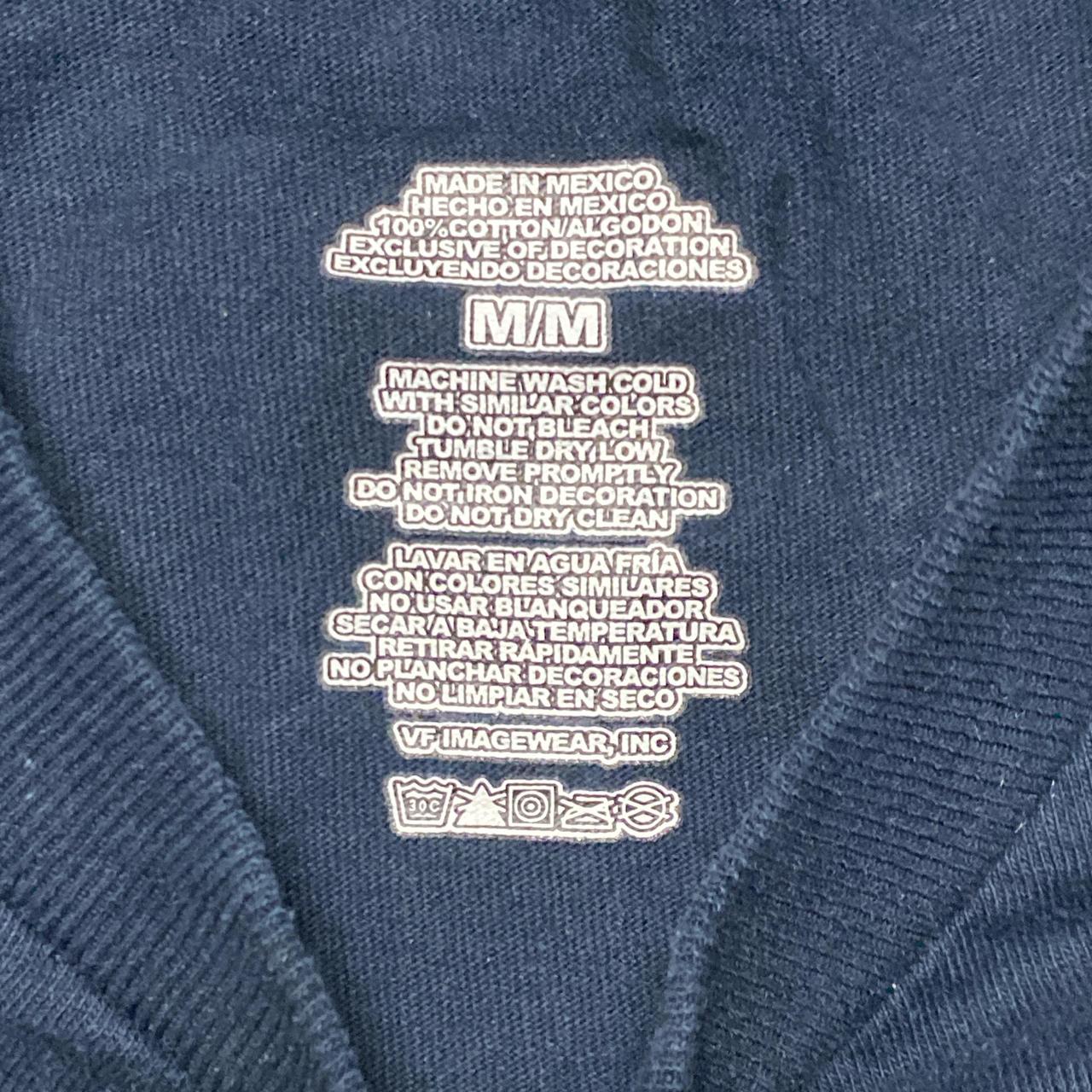 FedEx Navy and White T Shirt (M)