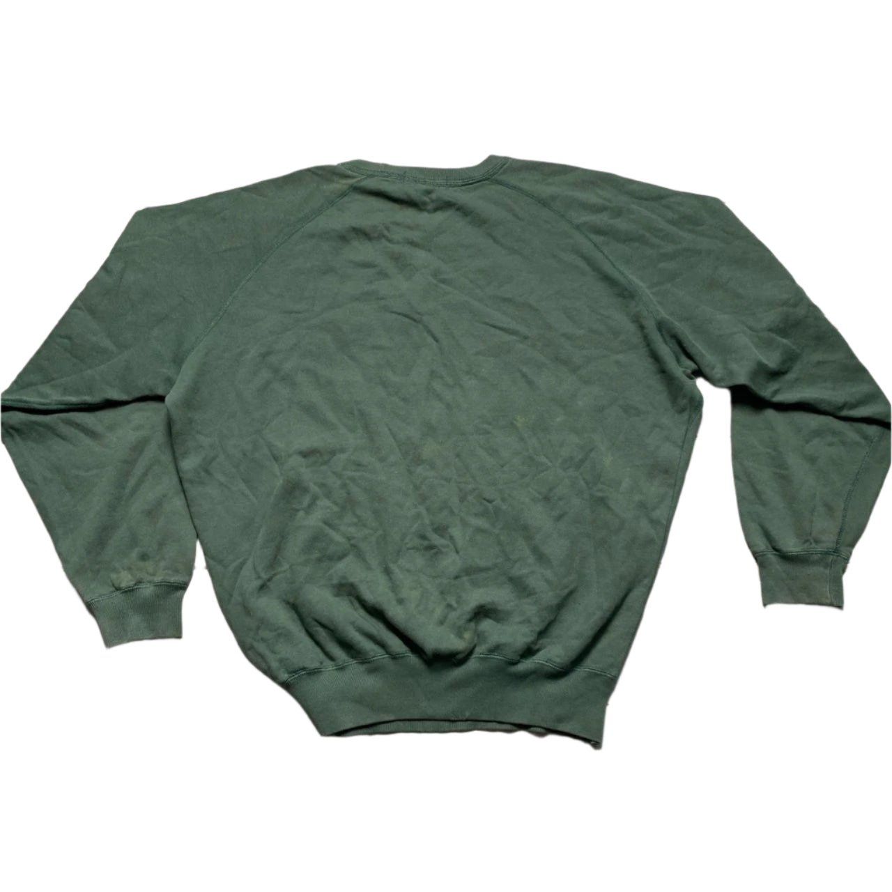 Ralph Lauren Polo Green and Cream Vintage Jumper (L)