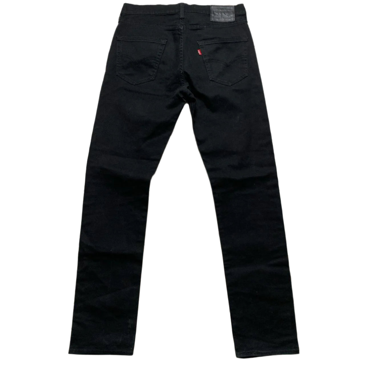 Levis 522 Black Slim Fit Jeans (30W)