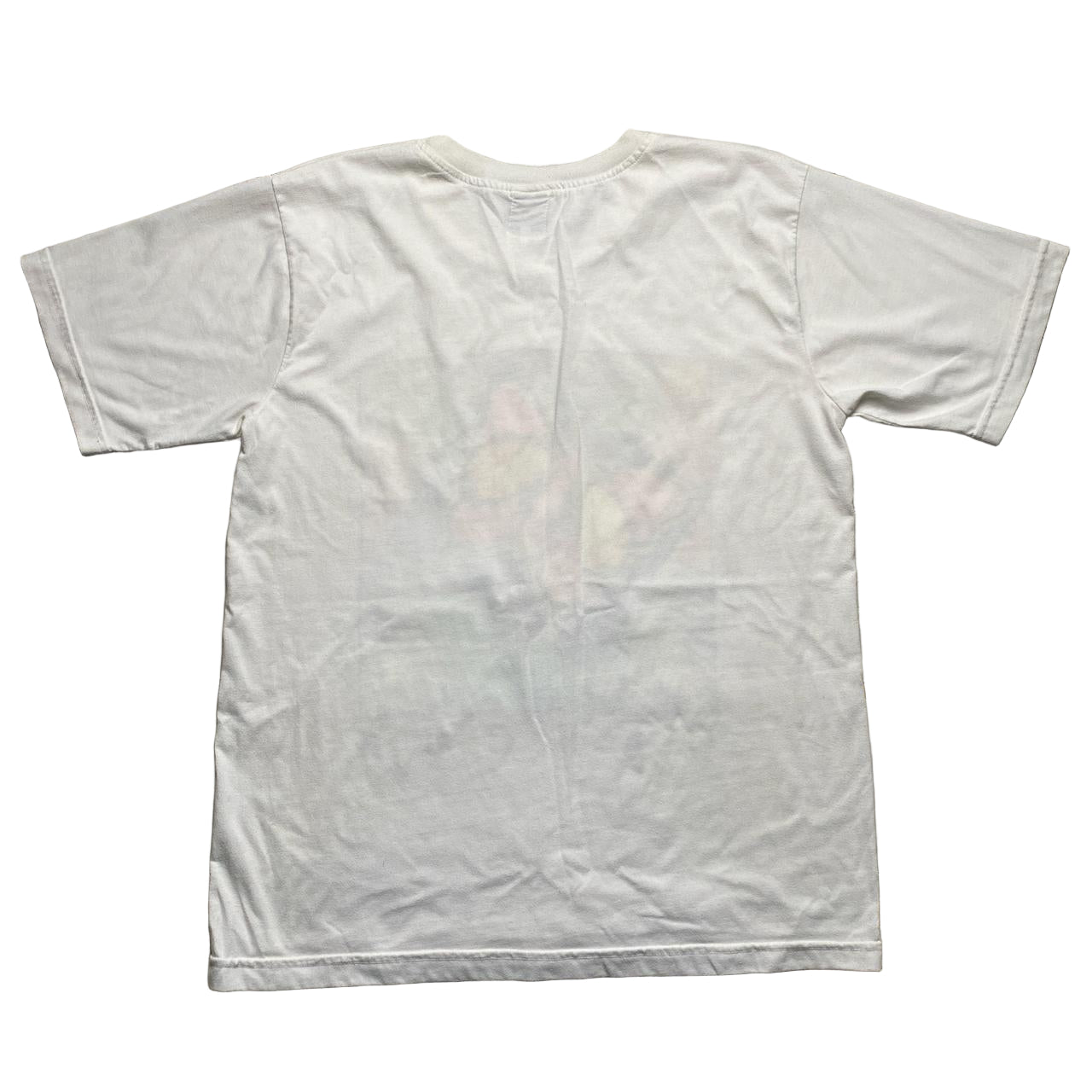 Cancun Vintage 90’s White Butterfly Multi Colour T Shirt (XL)
