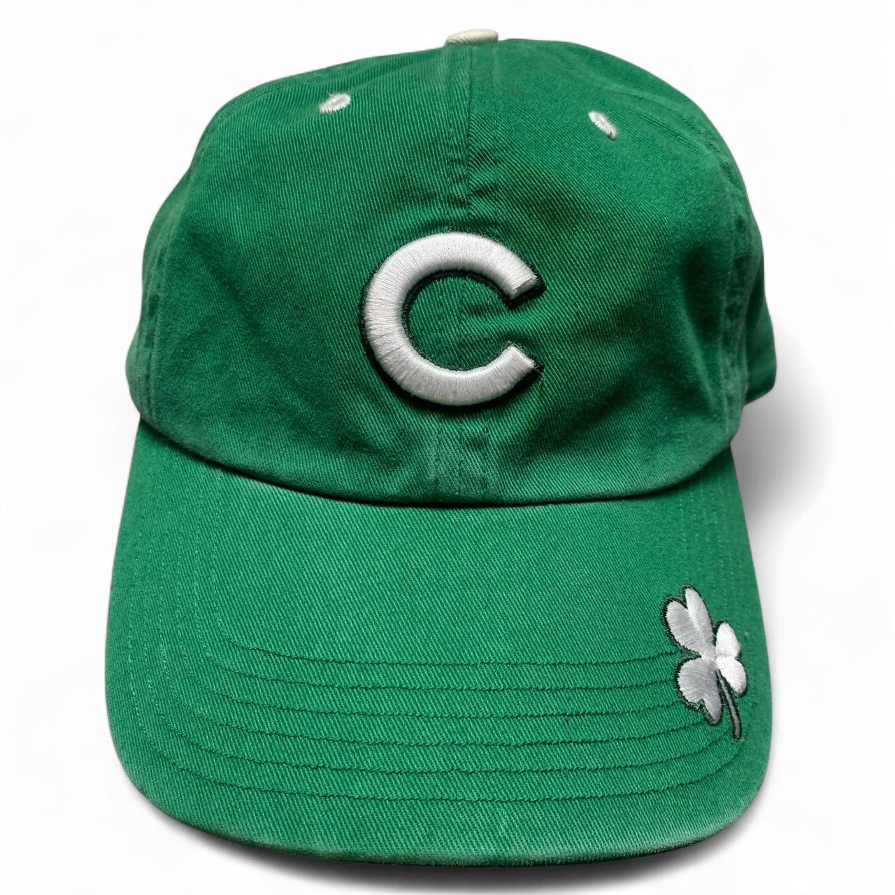 Chicago Cubs Green and White Clover Baseball Cap