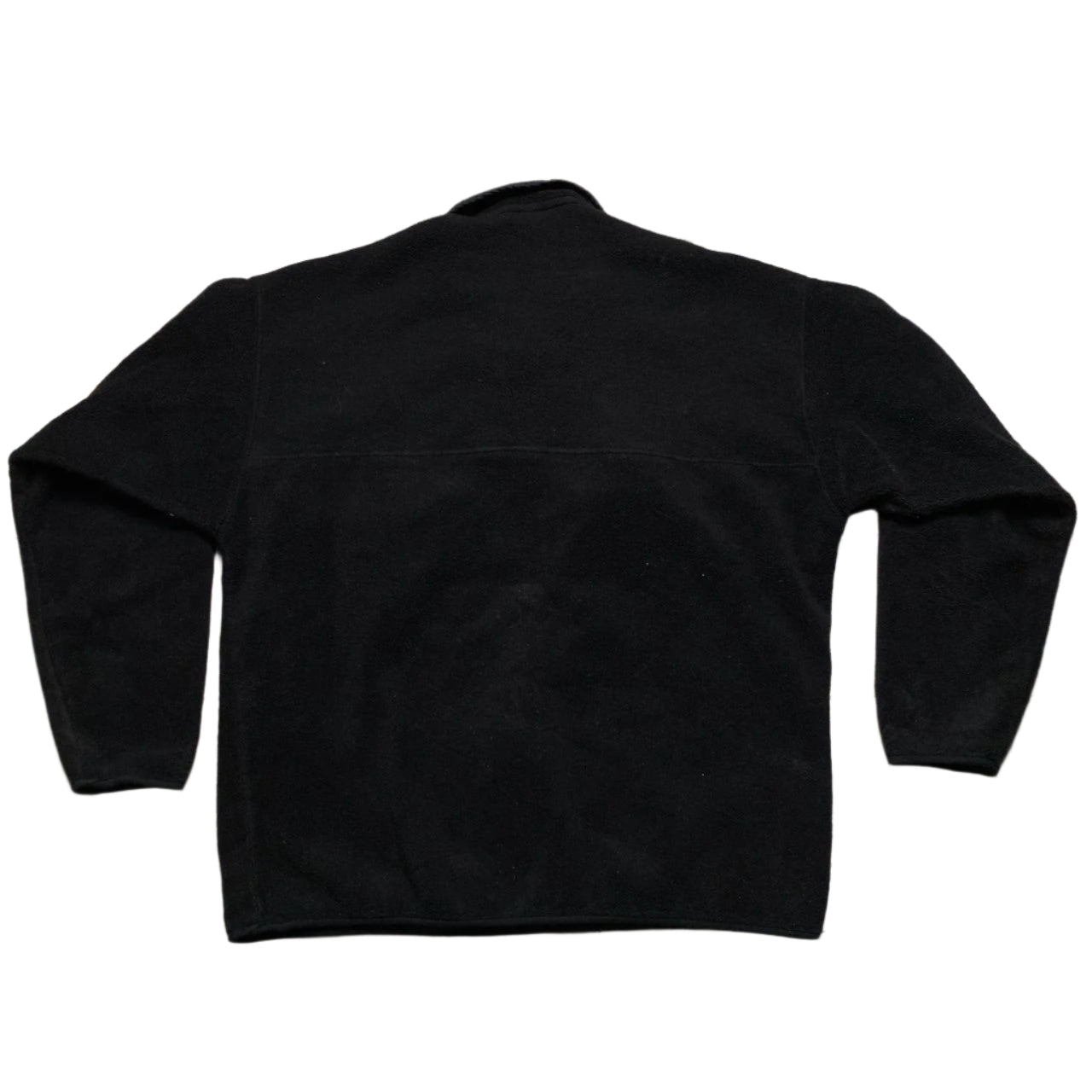 Patagonia Black Fleece Quarter Button Up Jumper (XL)