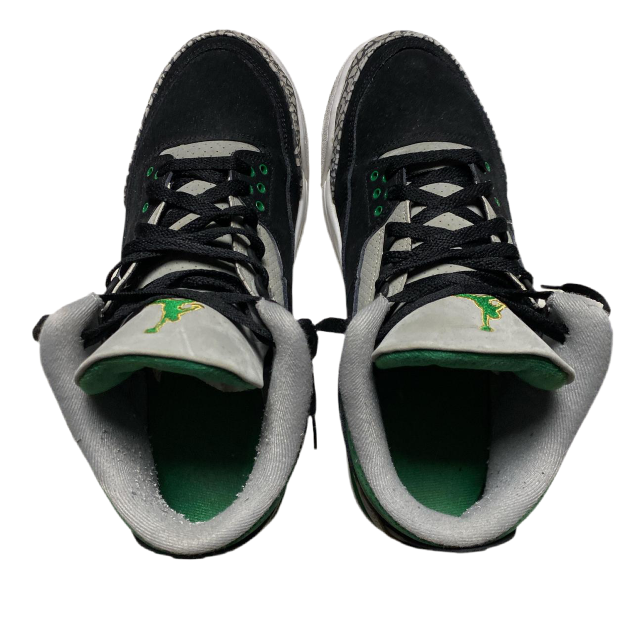 Jordan 3 Pine Green and Black Cement (UK 9)