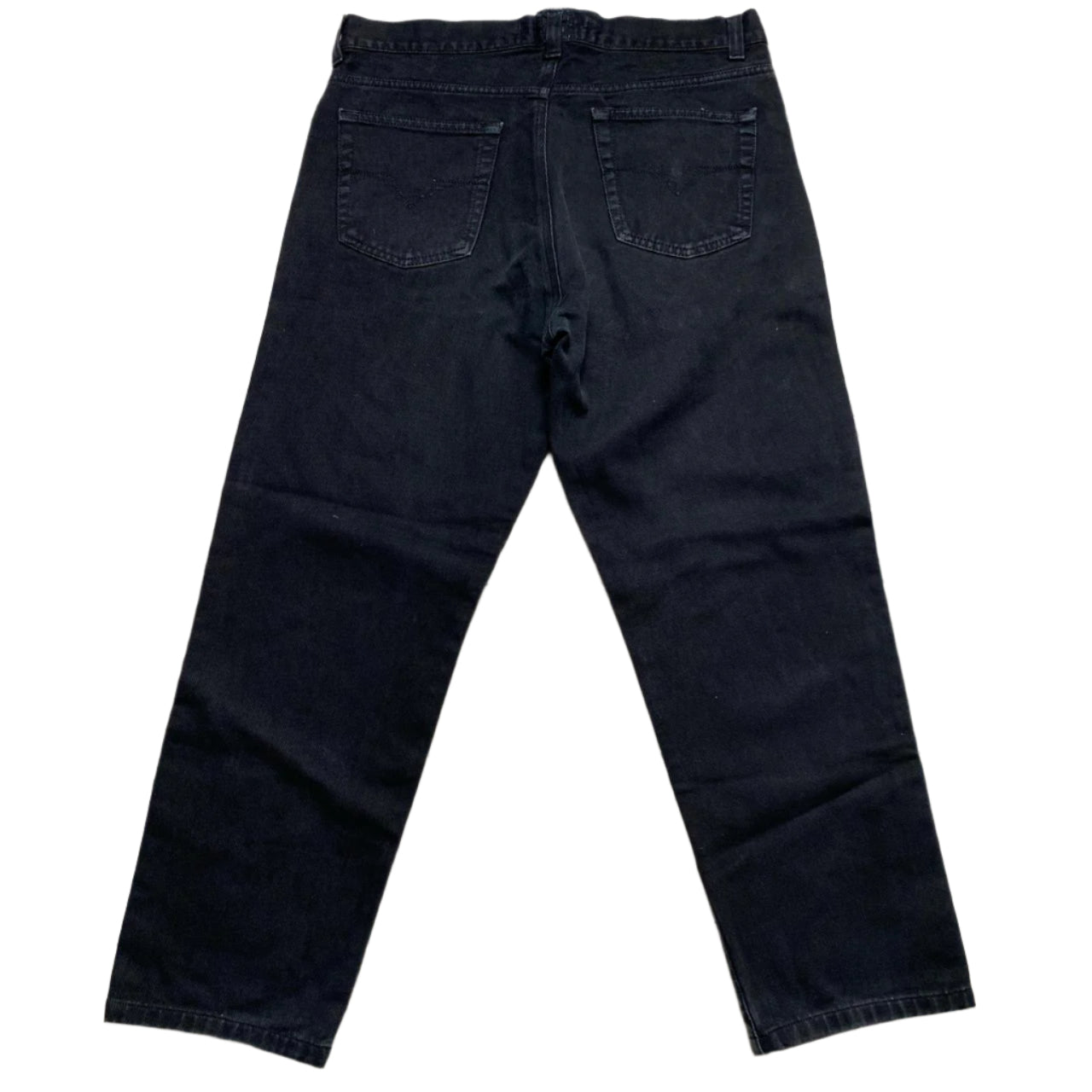 Versace Vintage Black Baggy Jeans (36W)