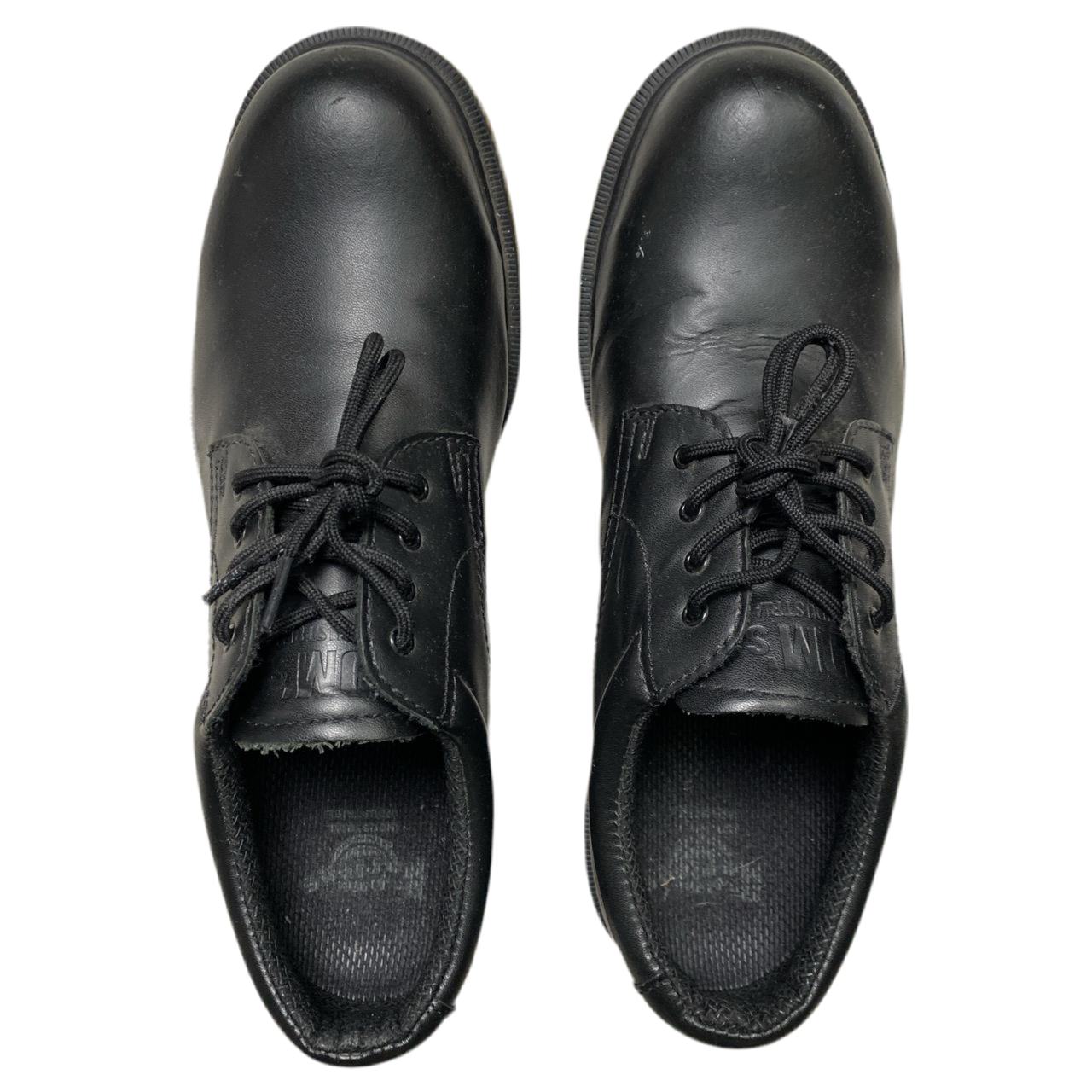Dr Martens Black Steel Toe Low Boot Shoes (UK 10)