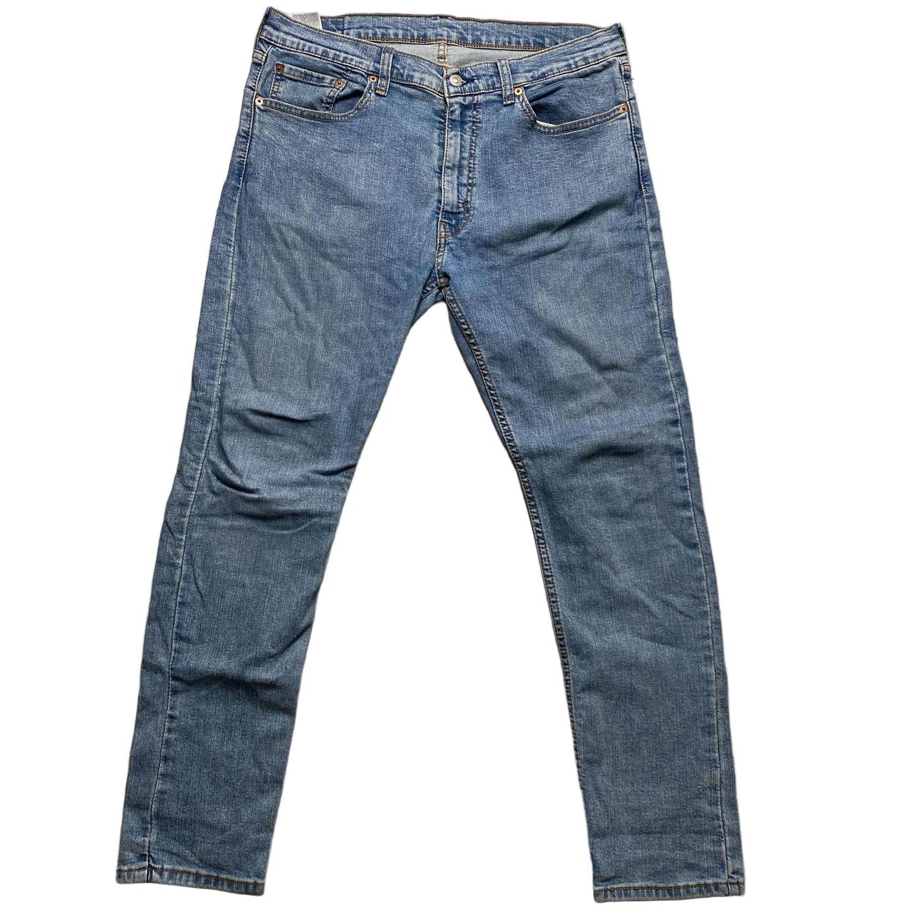 Levis 519 Hi Ball Light Blue Stonewash Vintage Jeans (36W)