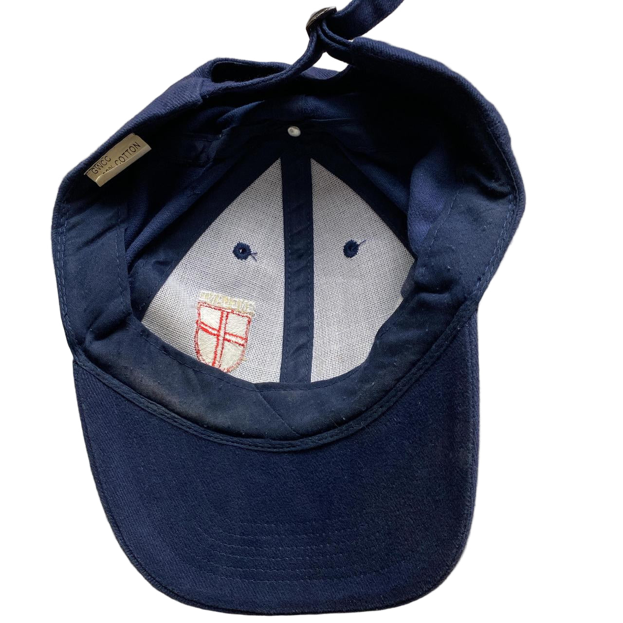 England Navy White and Red Football Baseball Cap