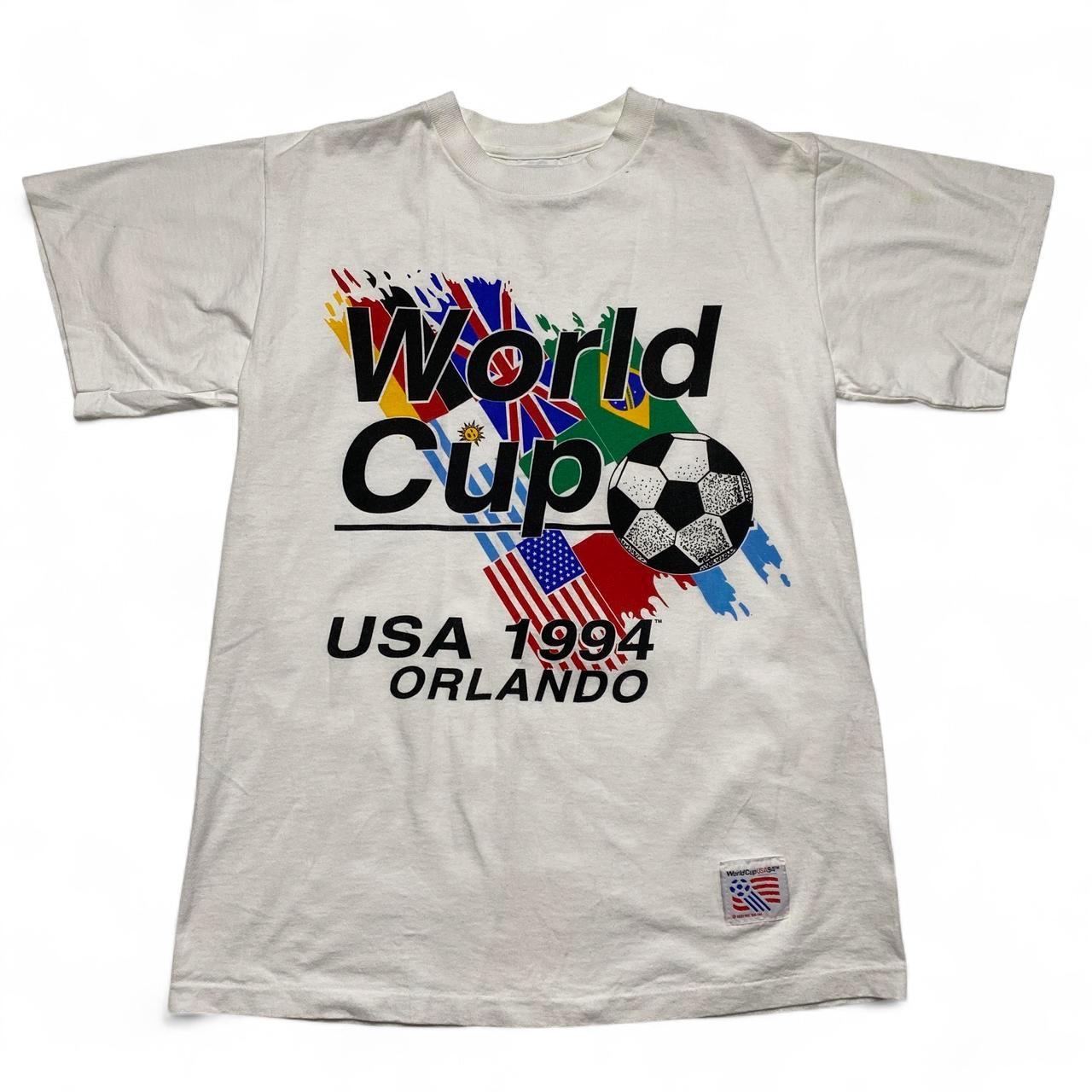 1994 Football World Cup USA Orlando Vintage 90’s White T Shirt (M)