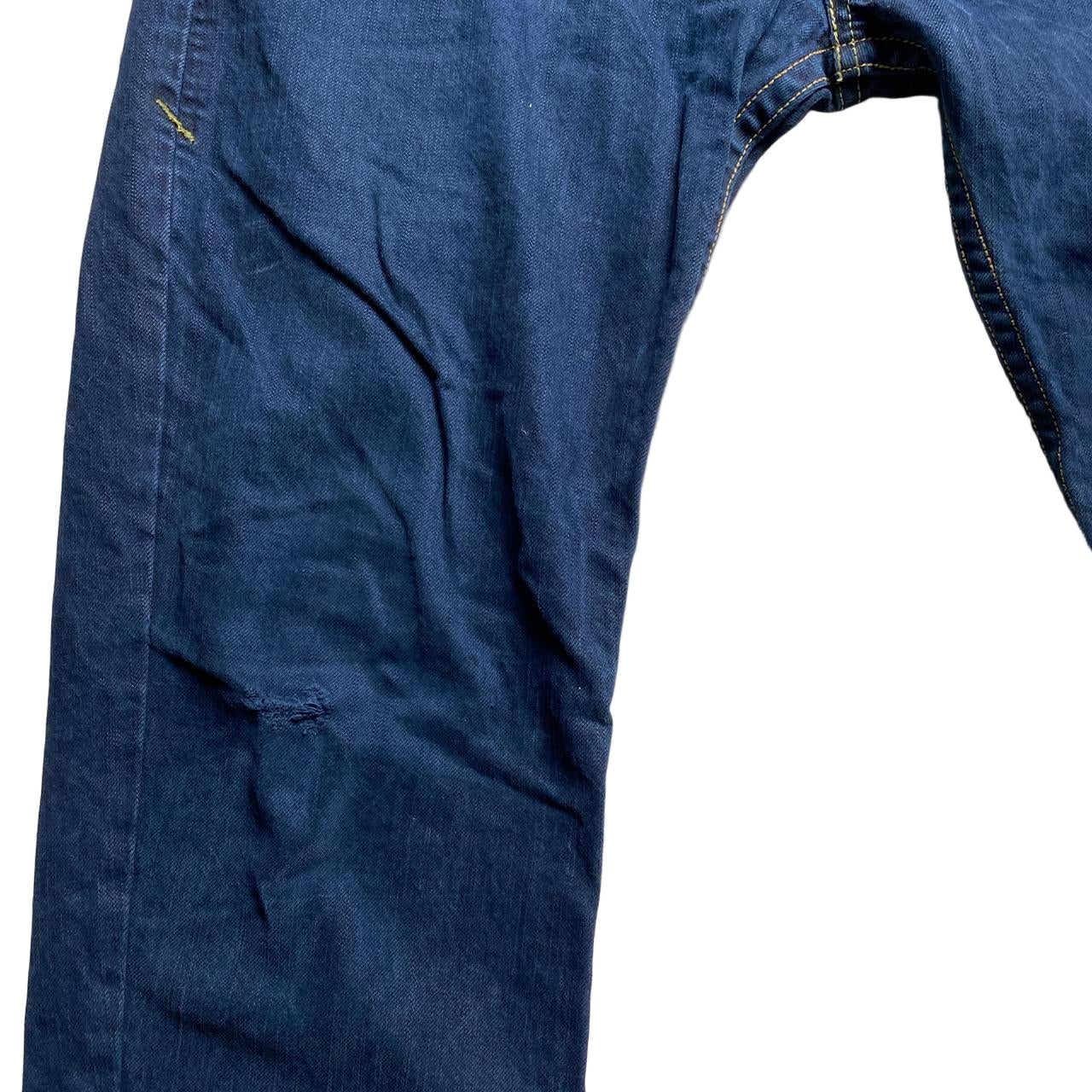 Levis Star 500 Navy Slim Fit Jeans (34W)