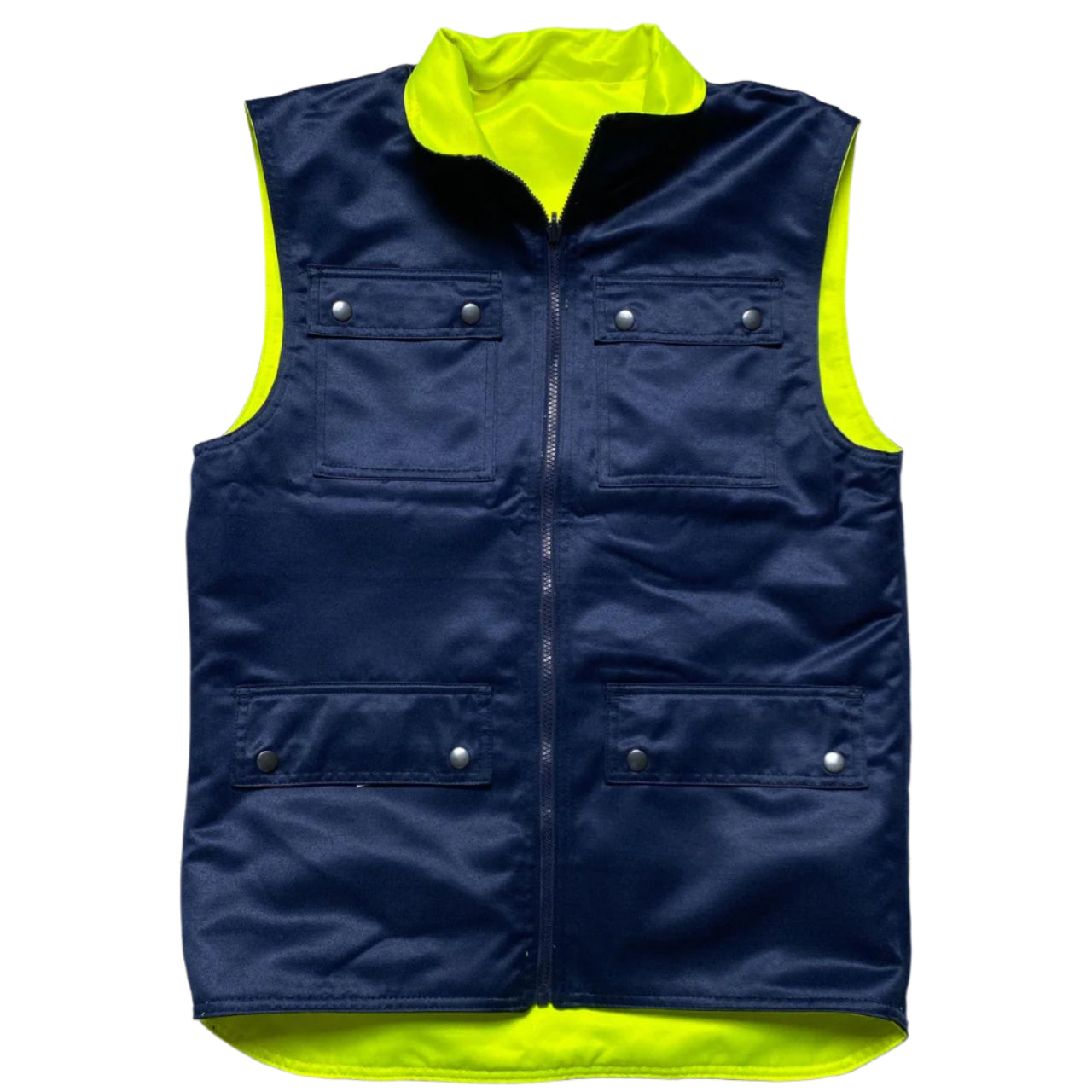 Stagecoach Bus Reflective Navy Gilet (S)