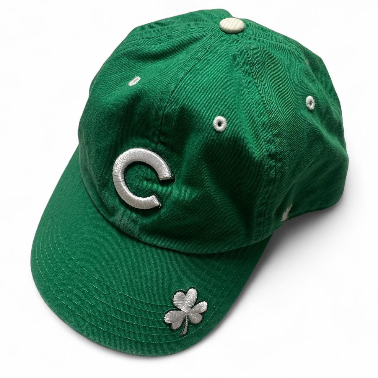 Chicago Cubs Green and White Clover Baseball Cap
