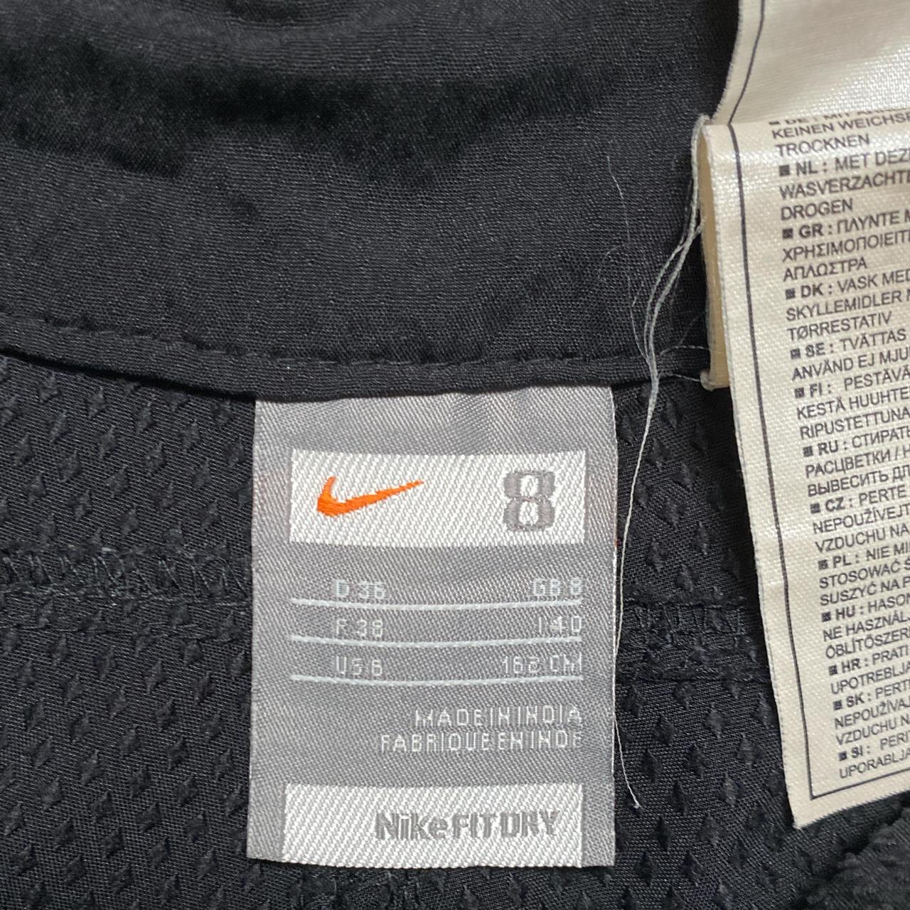 Nike Vintage Y2K Womens Black Small Swoosh Cargo Trousers (8)