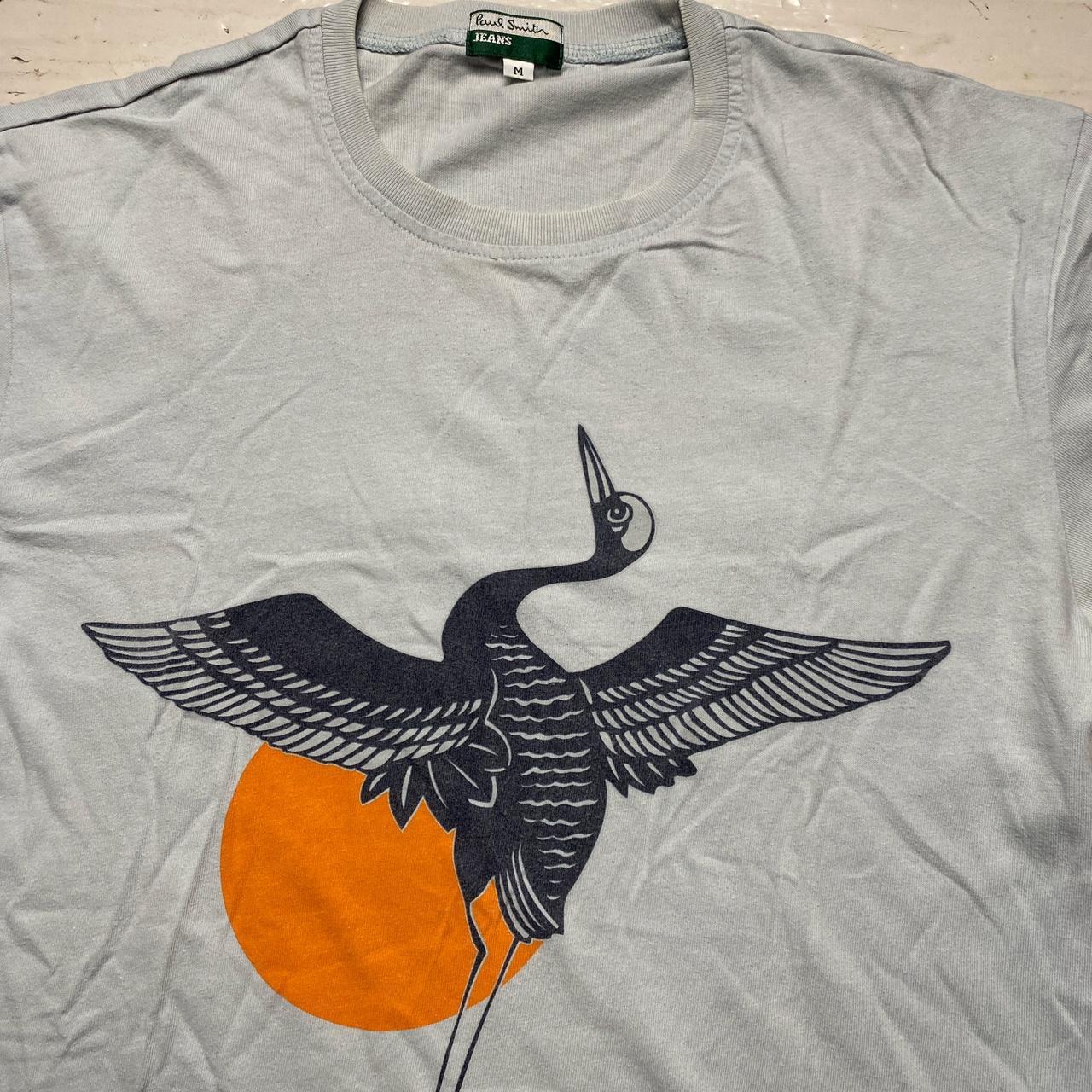 Paul Smith Heron Crane Bird T Shirt (M)