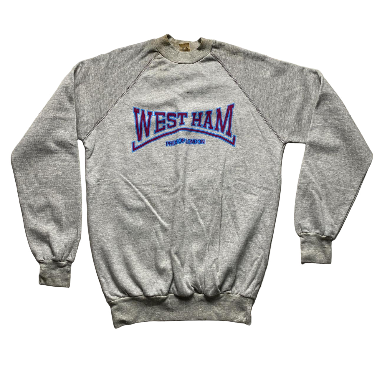 West Ham Vintage Pride of London Grey Clarinet and Blue Grey Jumper (L)