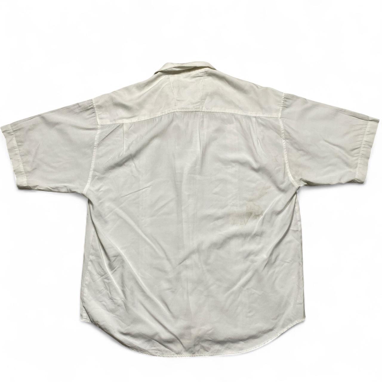Brownes Vintage White Short Sleeve Shirt (L)