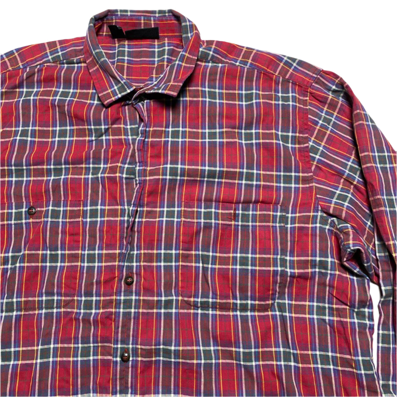 Patagonia Plaid Checked Shirt Red Blue and Green (XL)