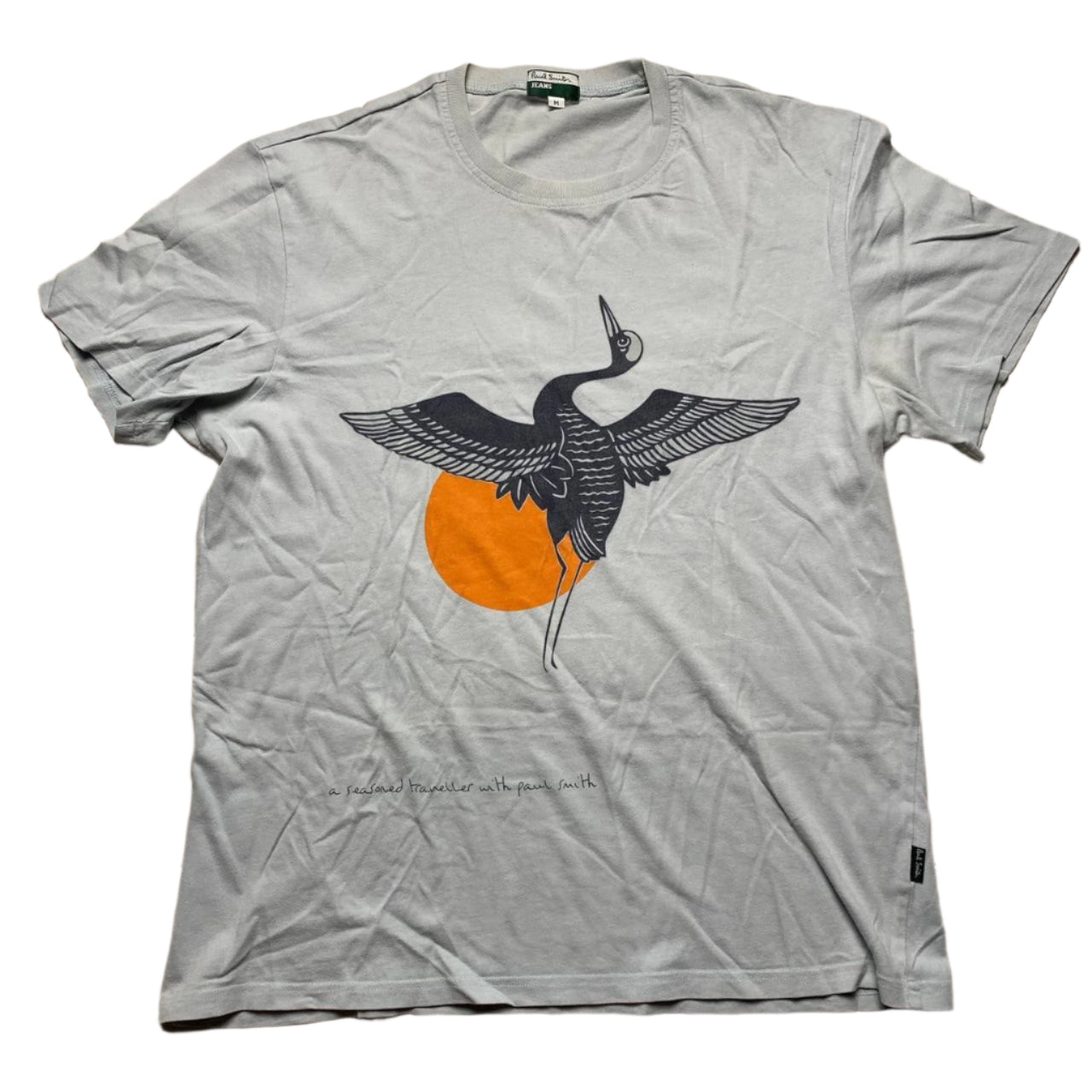 Paul Smith Heron Crane Bird T Shirt (M)