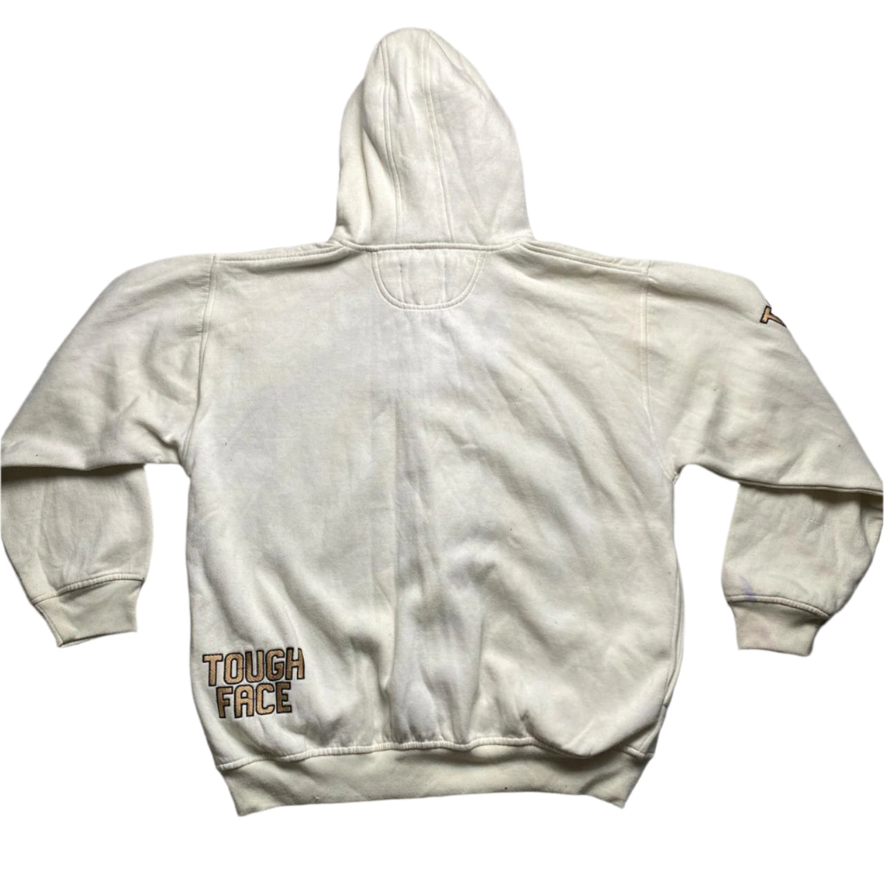 Tough Face 2 Pac Vintage 90’s Cream Hoodie (L)