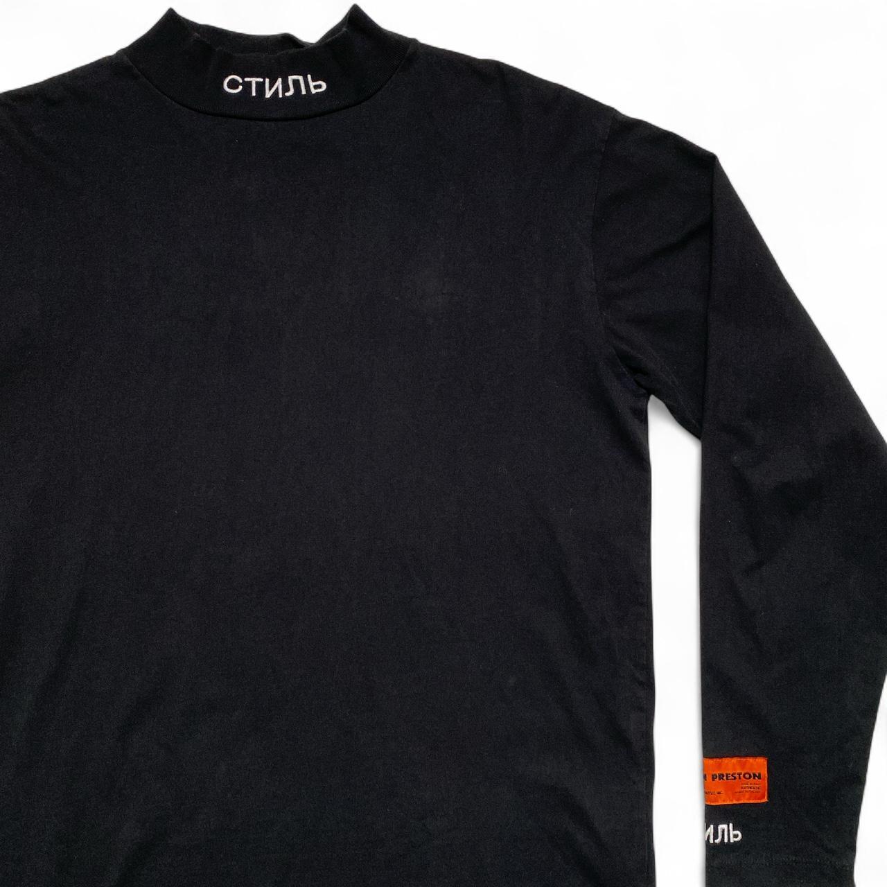 Heron Preston Long Sleeve Turtle Neck Long Sleeve T Shirt