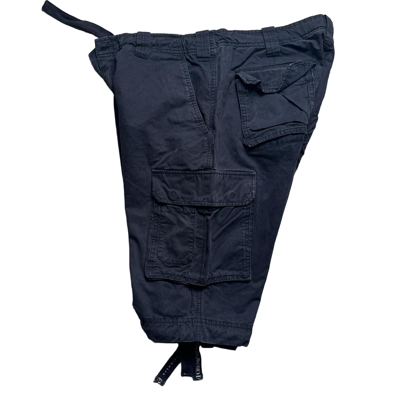 Emporio Armani Vintage Navy Baggy Cargo Combat Shorts (M)