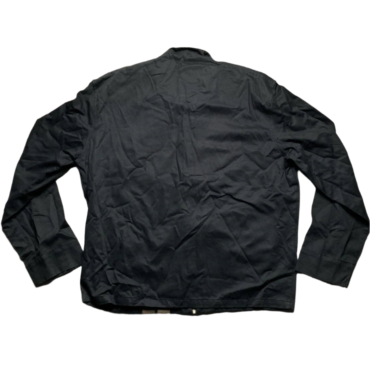 BTKA London Black and Brown Bomber Jacket (L)