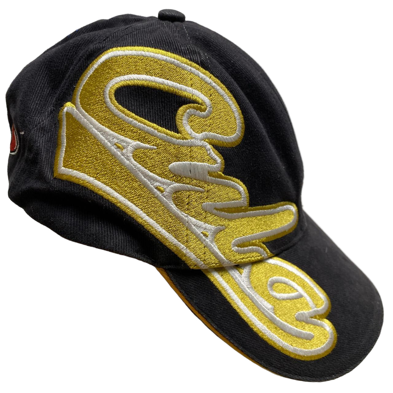 Cuba Batos Vintage Baseball Cap Black and Gold