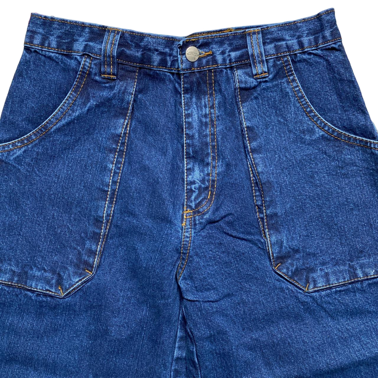 Criminal Damage Baggy Vintage y2k Jorts Jean Shorts (34W)