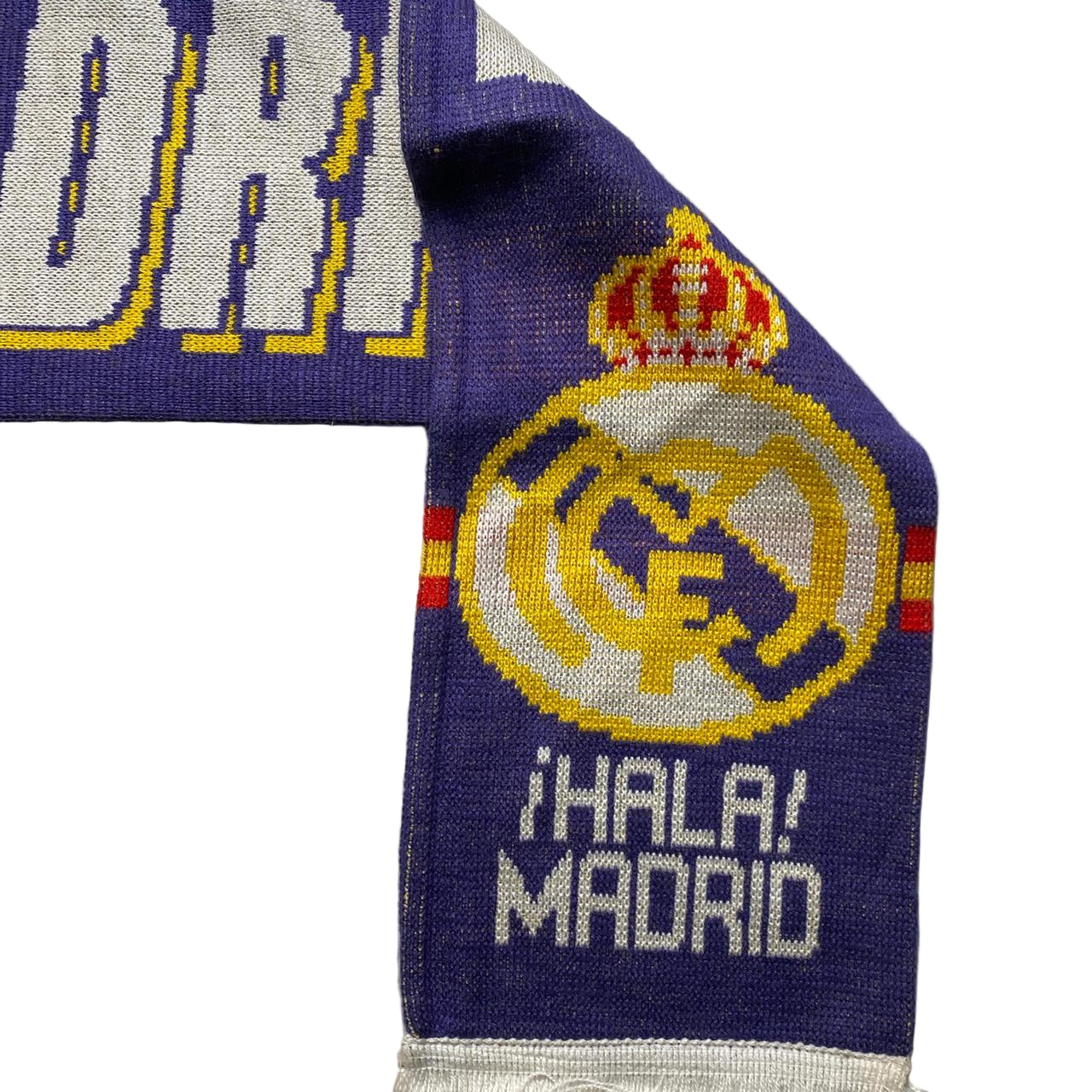 Real Madrid Vintage Purple Football Scarfs