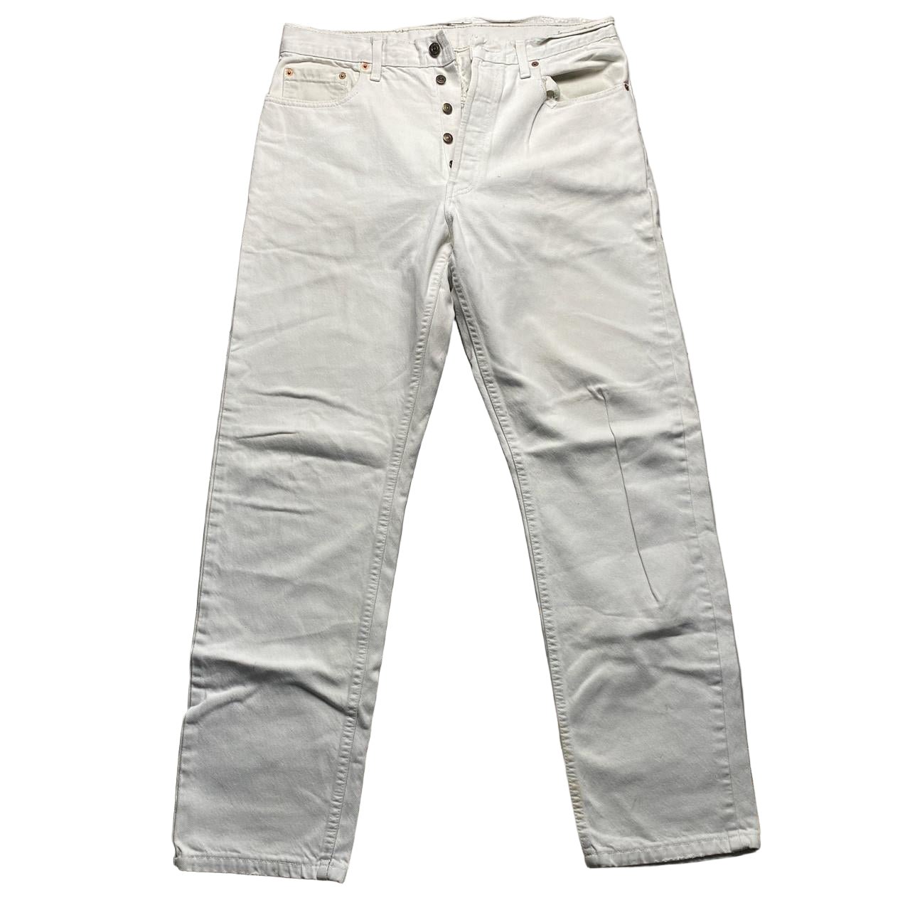 Levis 618 02 Vintage White Jeans (34W)