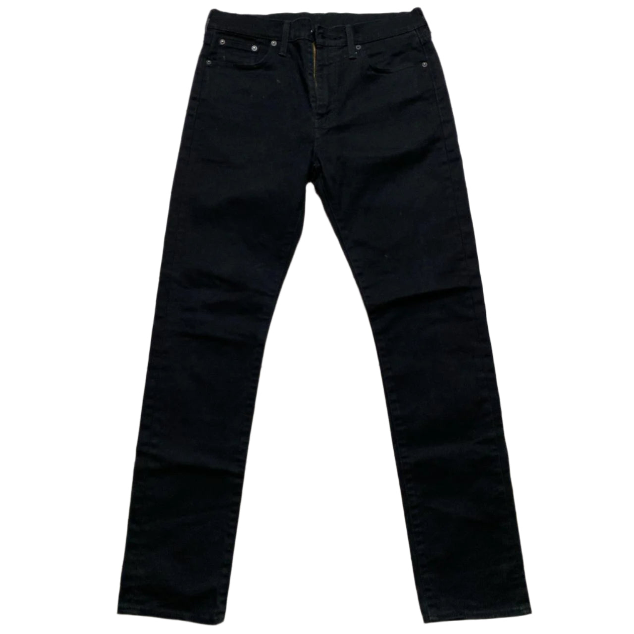 Levis 522 Black Slim Fit Jeans (30W)