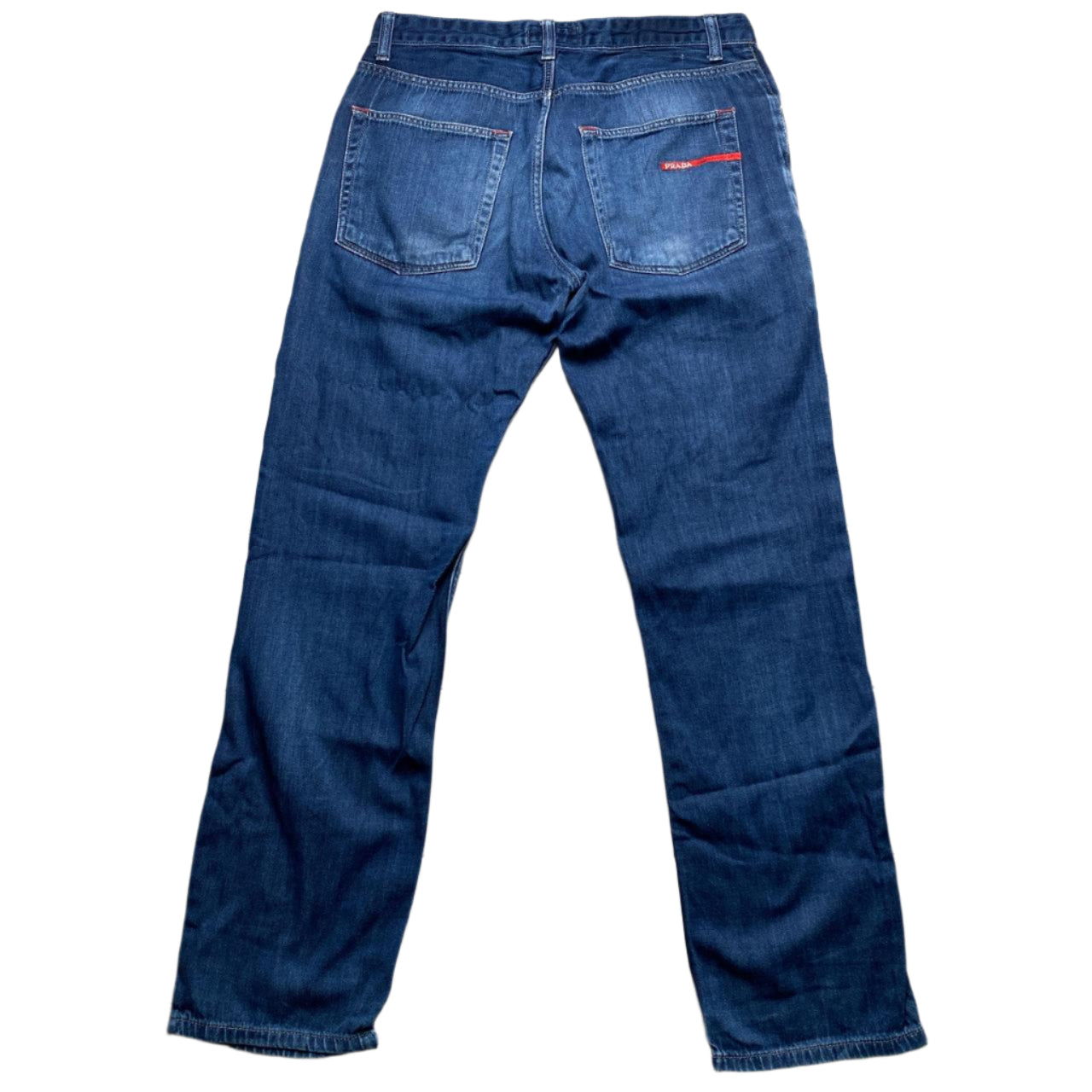 Prada Vintage Navy Jeans (34W)