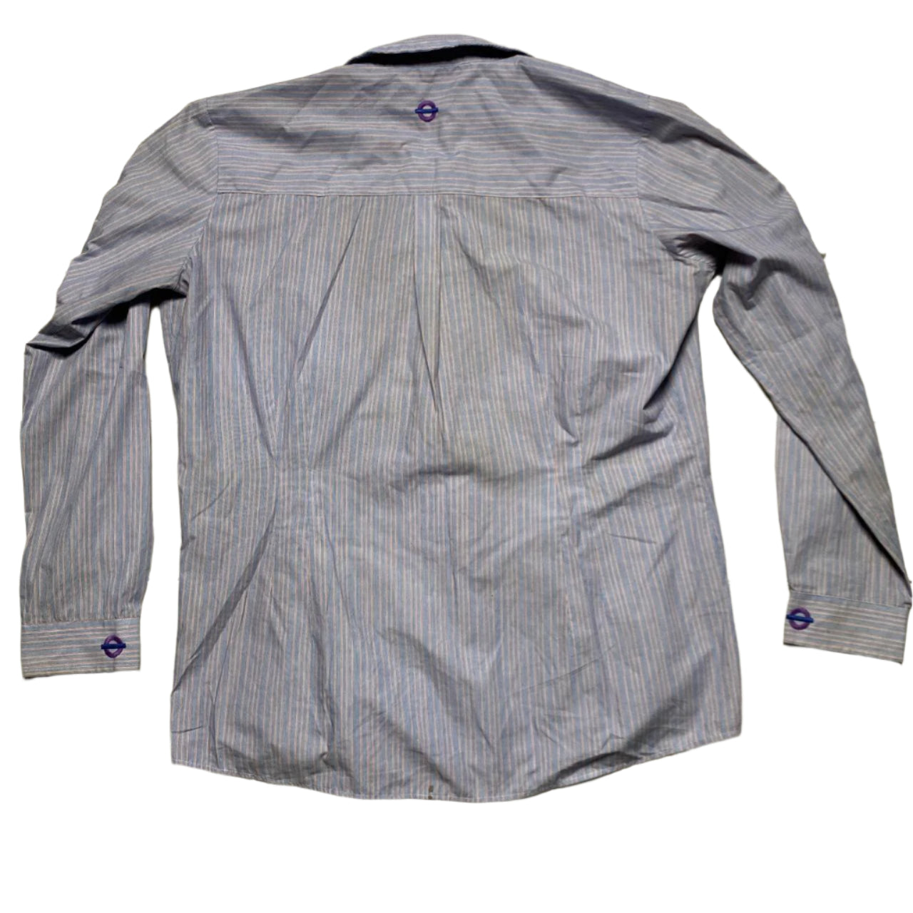 Workwear Purple Long Sleeve Shirts (42 L)