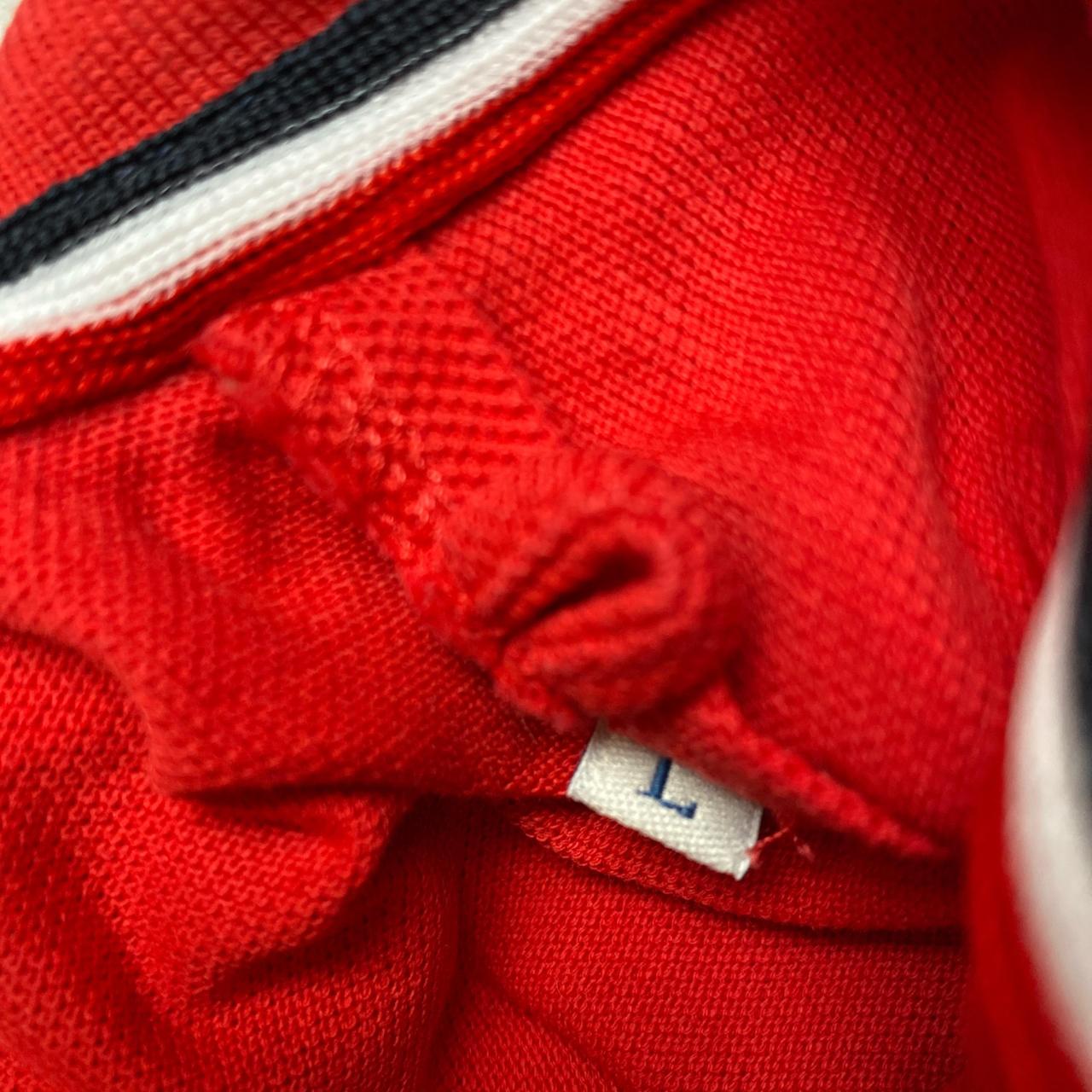 Moncler Red Polo Shirt (L)