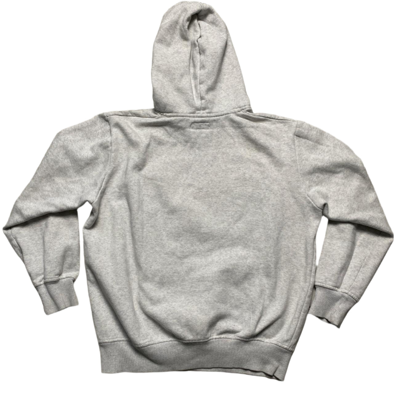Chinatown Market Grey and Yellow Smiley Hoodie (M)