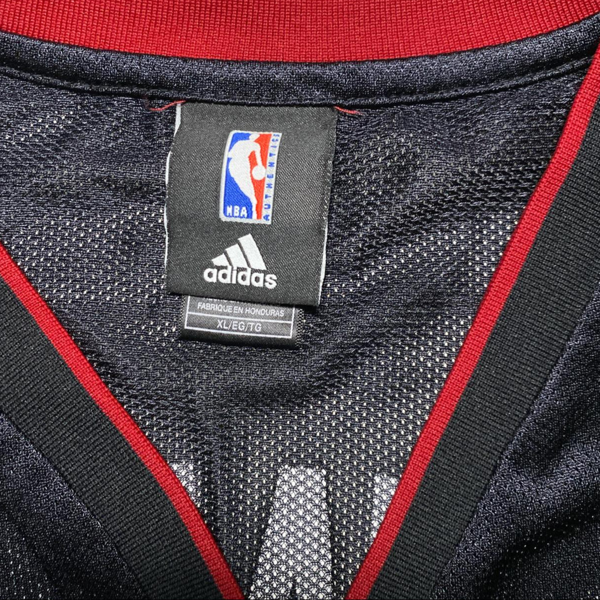 Dwayne Wade Miami Heat Black White and Red NBA Basketball Jersey Vest (XL)