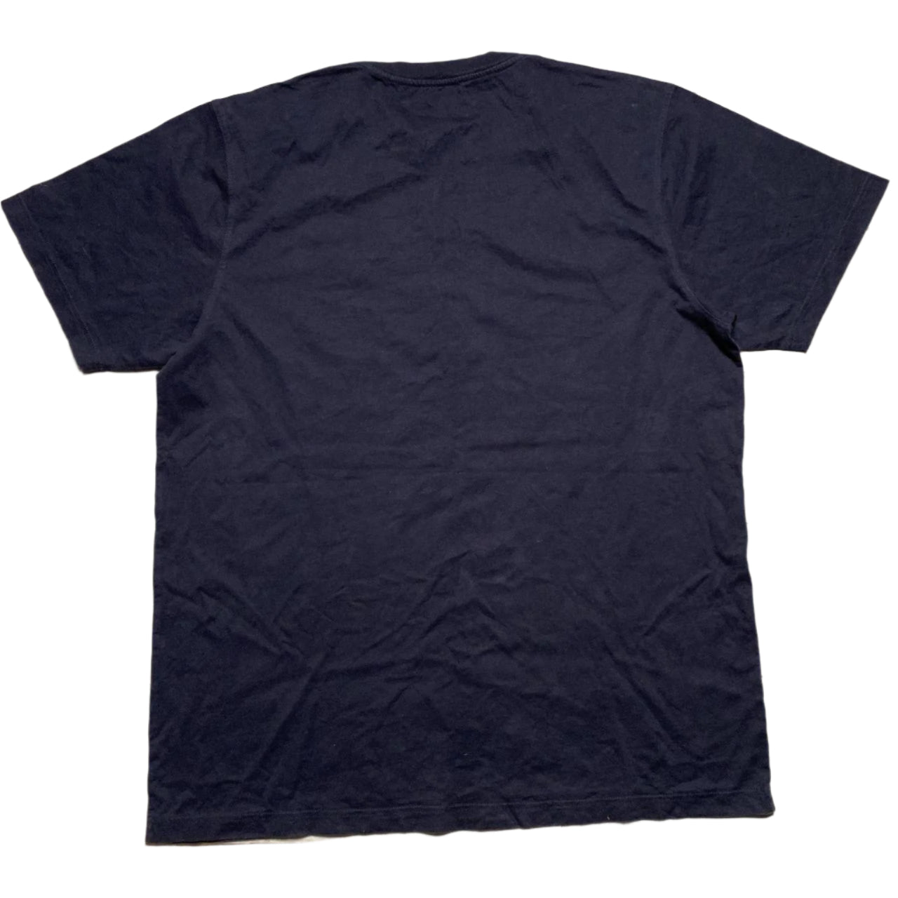 Maharishi Navy and White Baggy T Shirt (2XL)