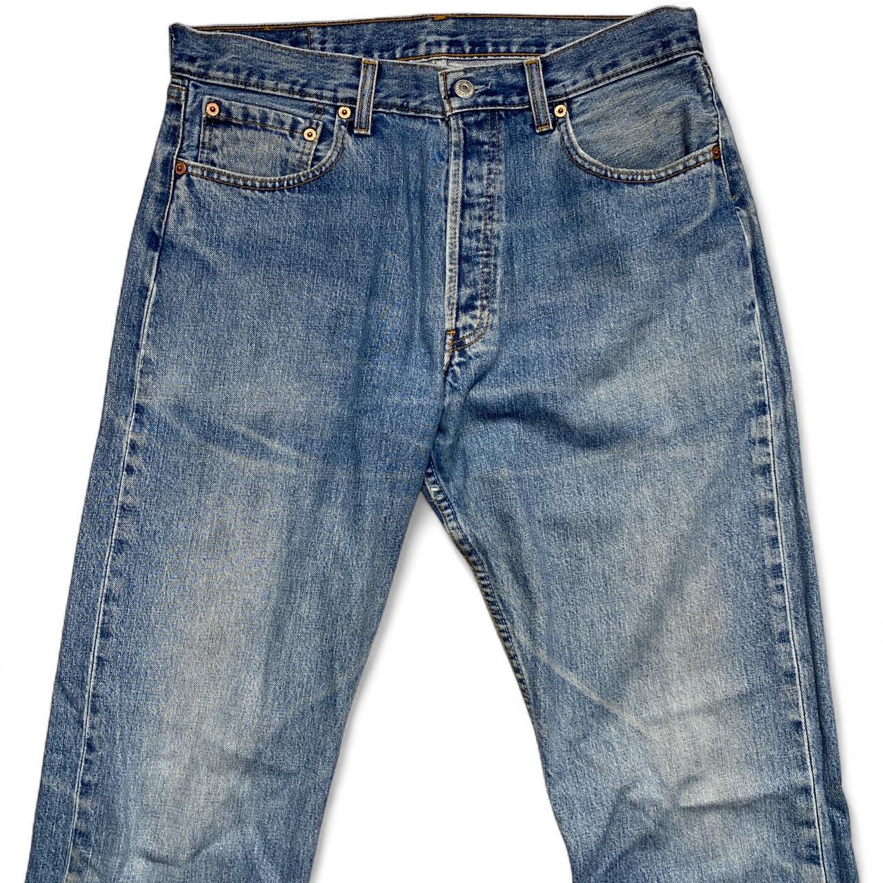 Levis 517 06 Vintage Light Blue Baggy Jeans