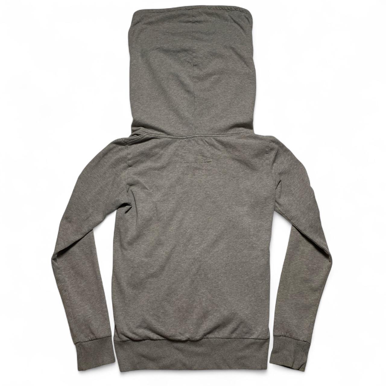 AllSaints Womens Big Hood Grey Hoodie