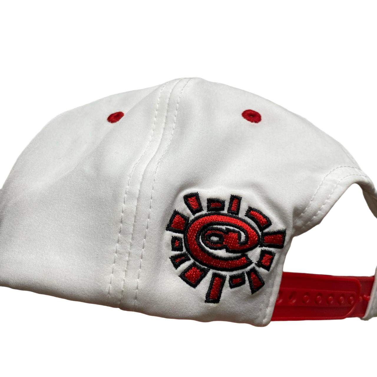 Always Do What You Should Do White Red and Black Snapback Cap