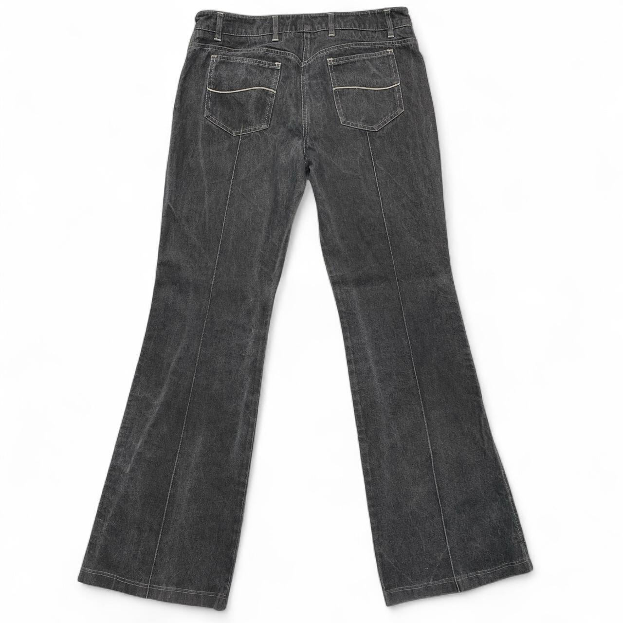 Chloe Vintage y2k Grey Flared Jeans Trousers (30W)