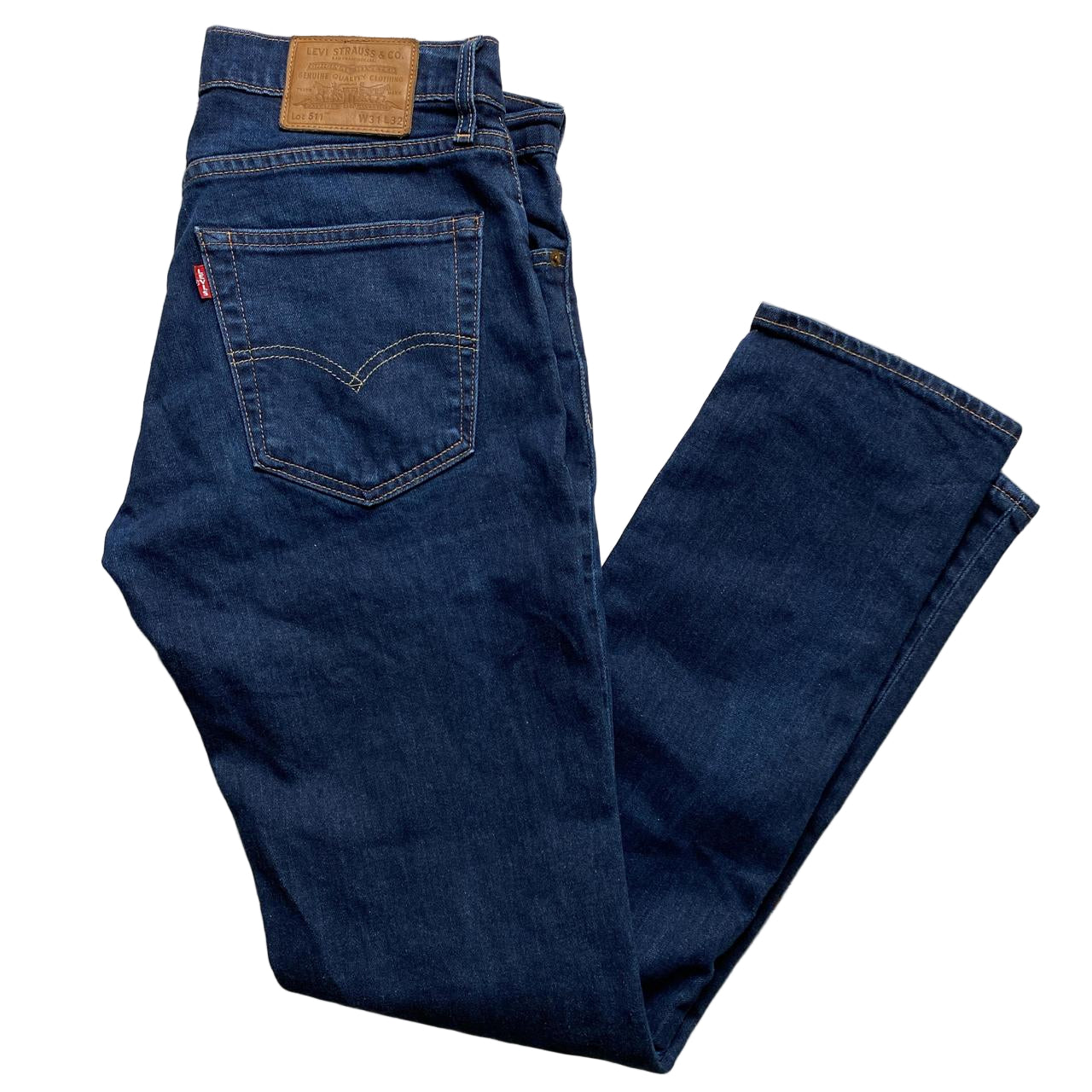 Levis 511 Navy Slim Jeans (31W)