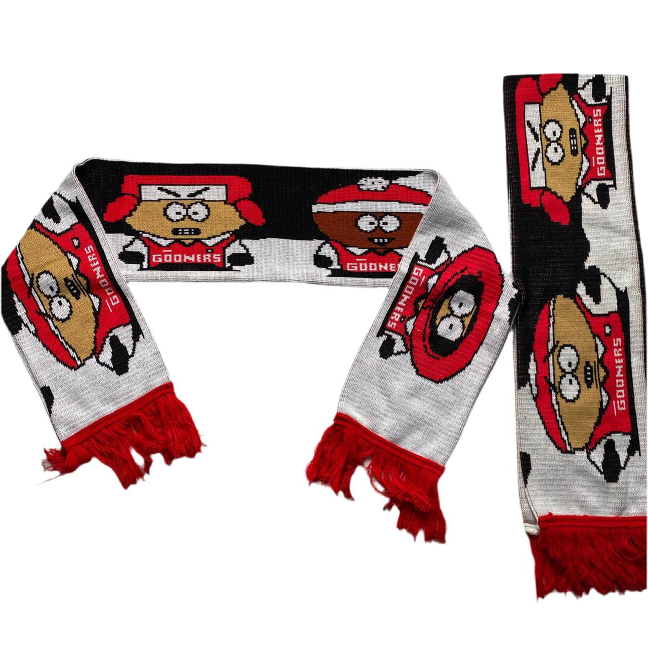 Arsenal Vintage Gooners Southpark Football Scarfs