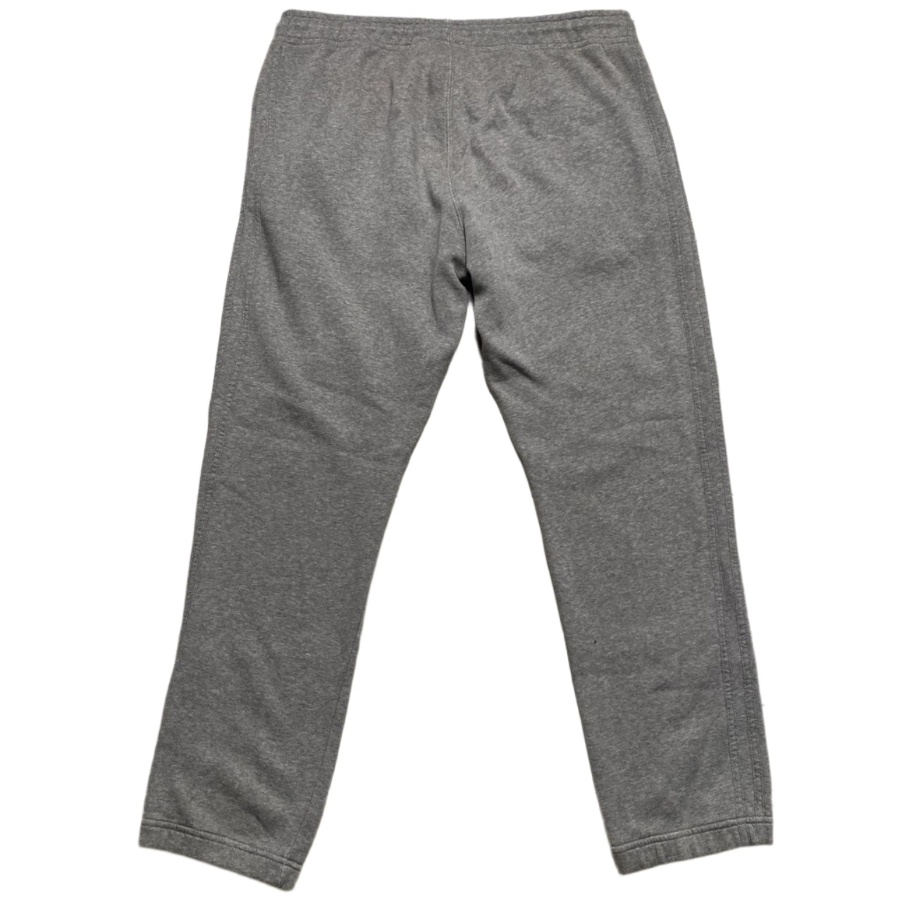 Adidas Grey and Black Joggers (L)