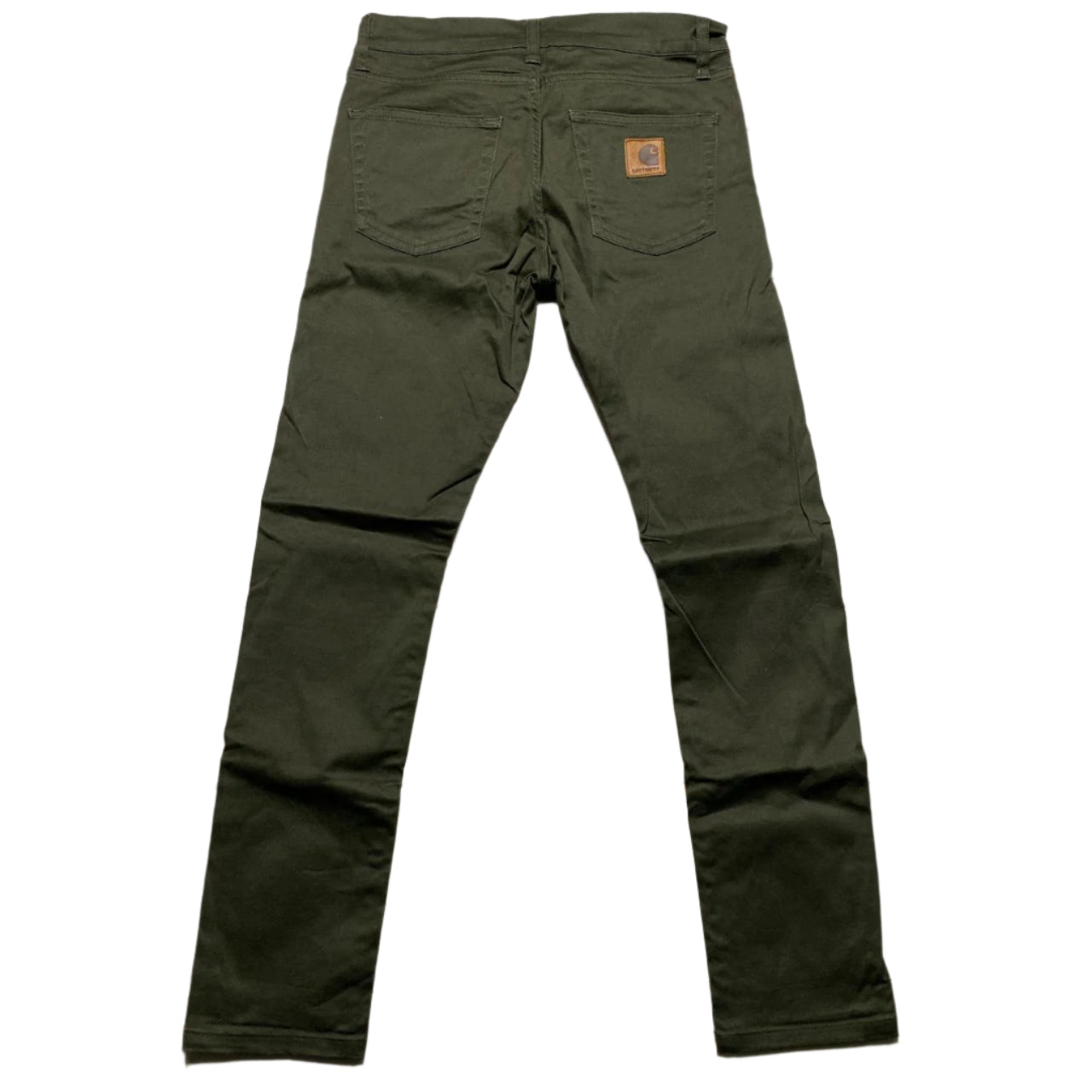 Carharrt WIP Rebel Pant Khaki Green Slim Fit Jean Trousers (W 29)