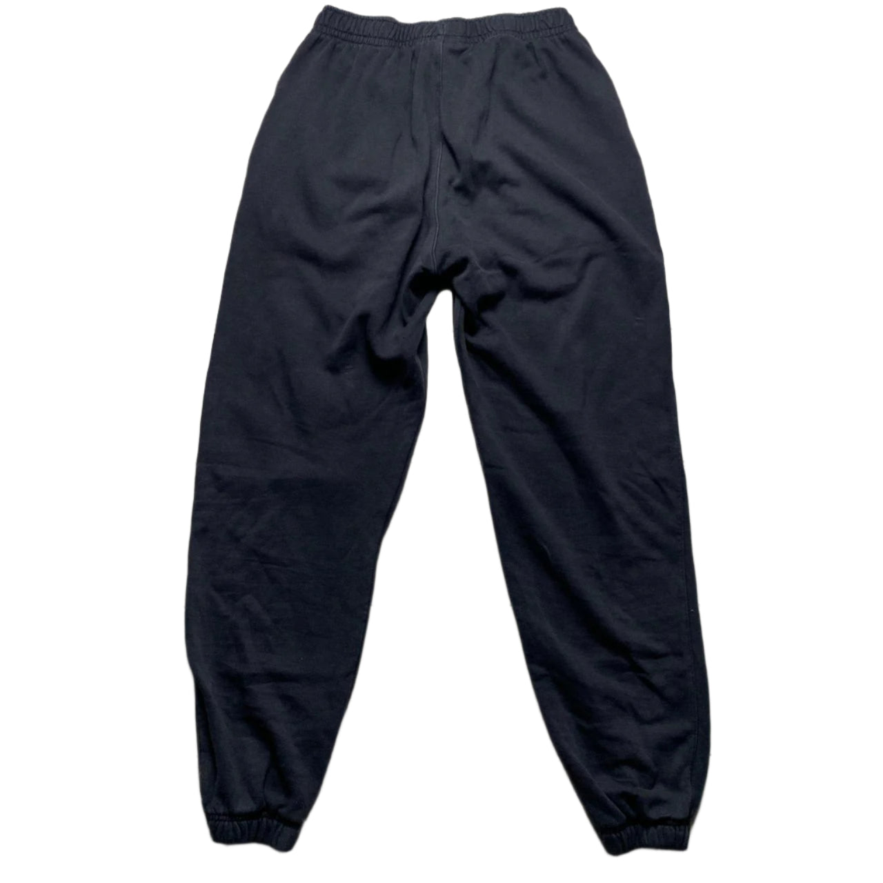 Nike Club Swoosh Spellout Black White and Red Embroidery Joggers (S)