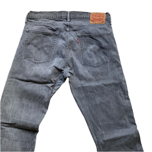 Levis 514 Grey Jeans (36W)