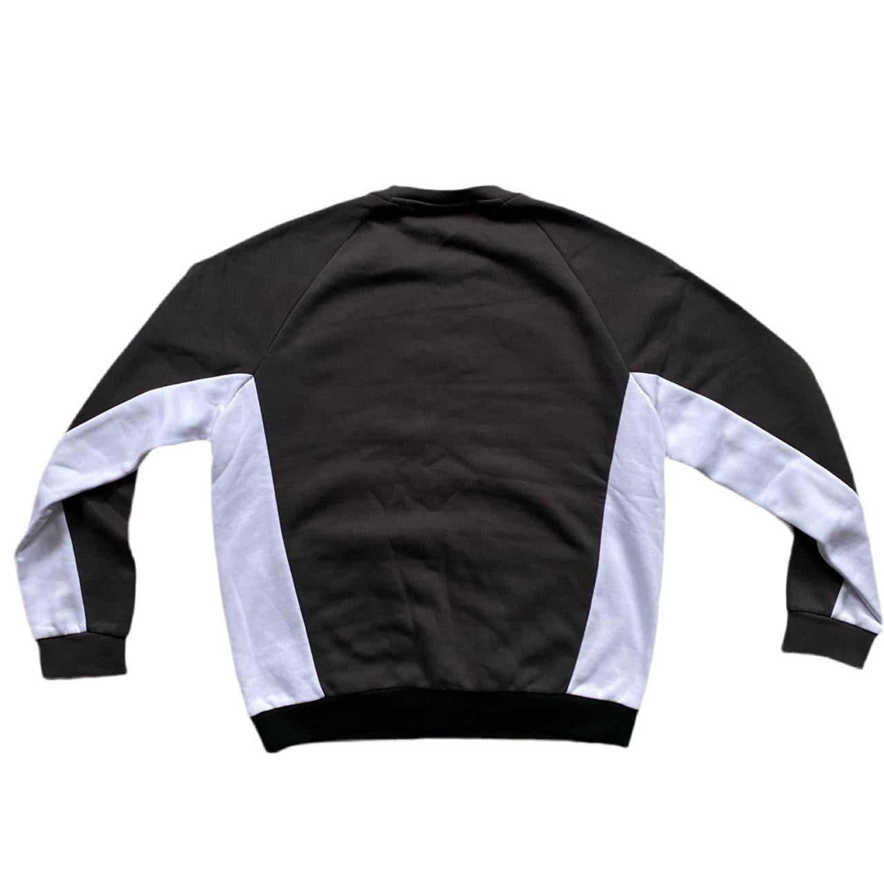 Fila Grey Black and White Spellout Jumper (L)