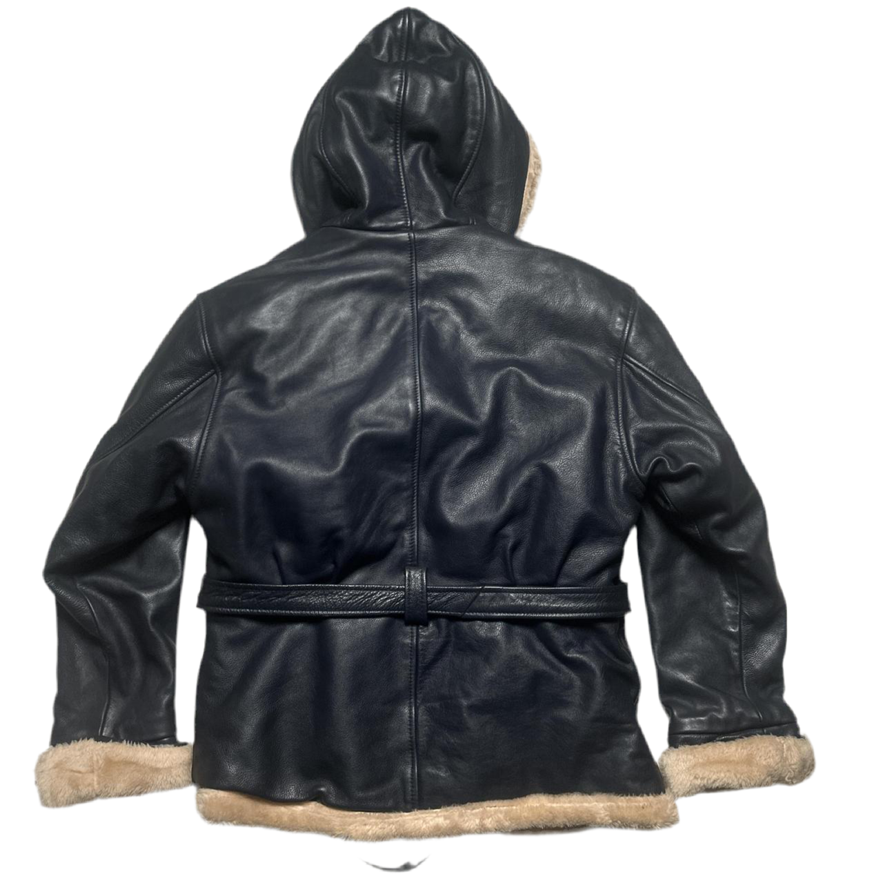 Gregory and Sons Leather Sherling Interior Jacket (M)