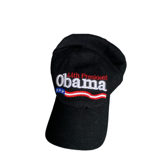 Barack Obama 44th President Black Cap