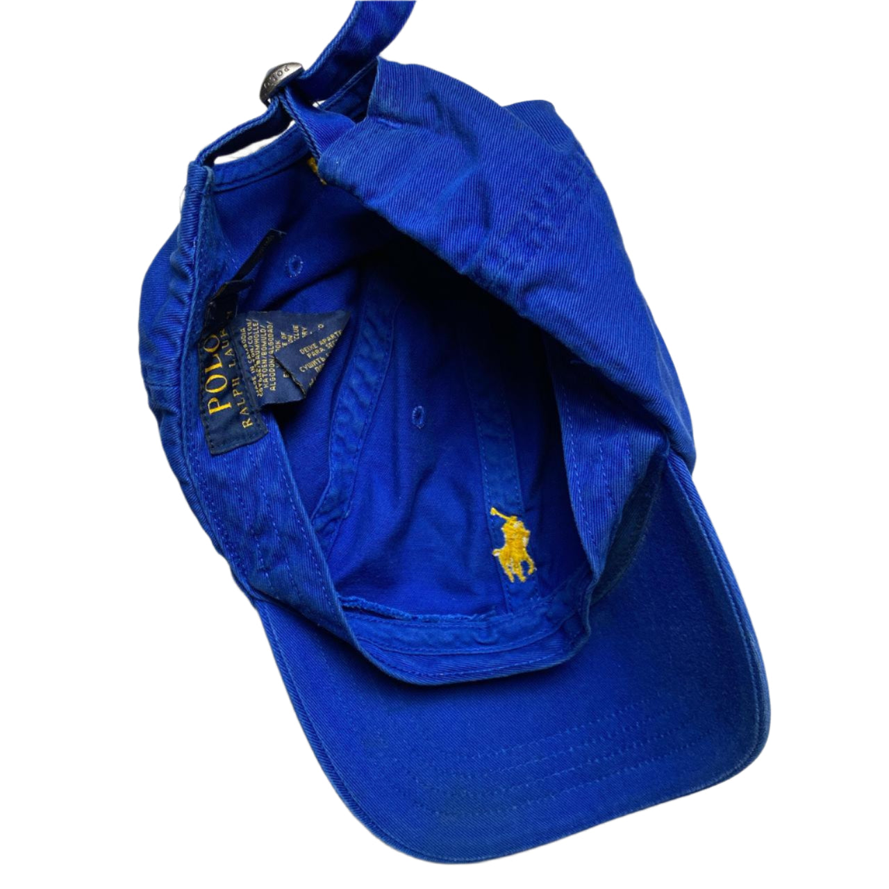 Ralph Lauren Polo Blue and Yellow Cap